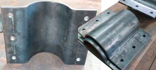 foto de abrazaderas omega