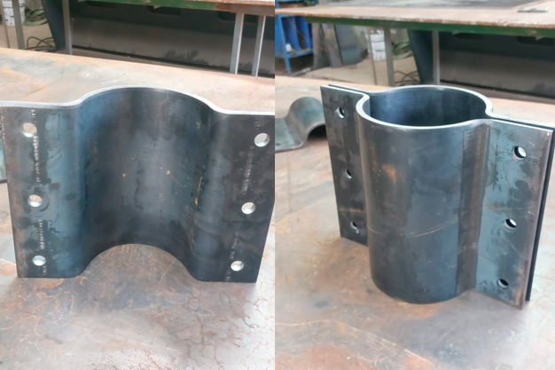 Foto de abrazaderas tipo omega