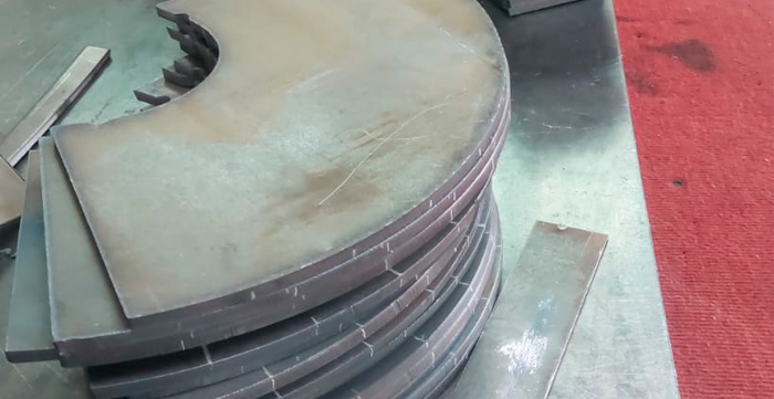 Imagen original de servicio de dimensionado de planchas de acero